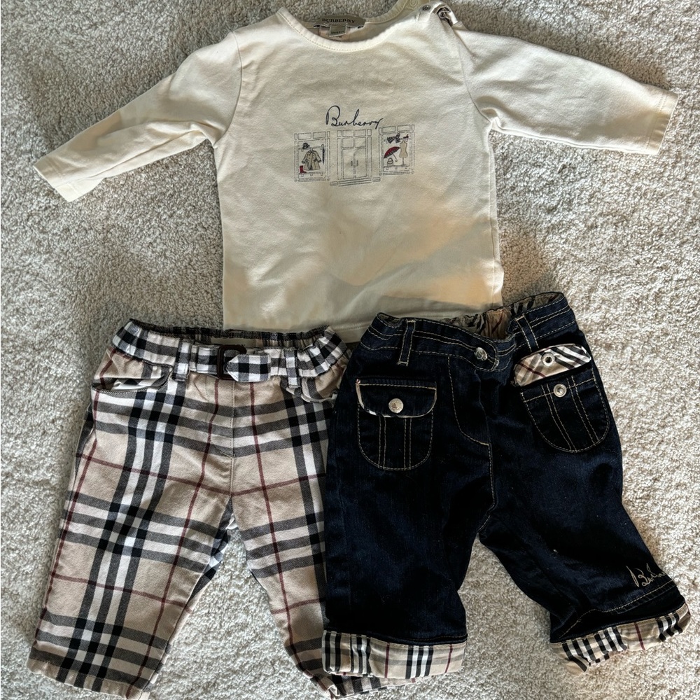Burberry Baby outfit - size 6mo
